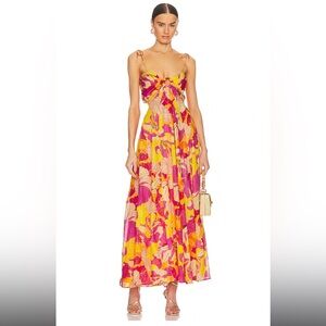 Sundress: Magda Dress in Flowers Print (S)